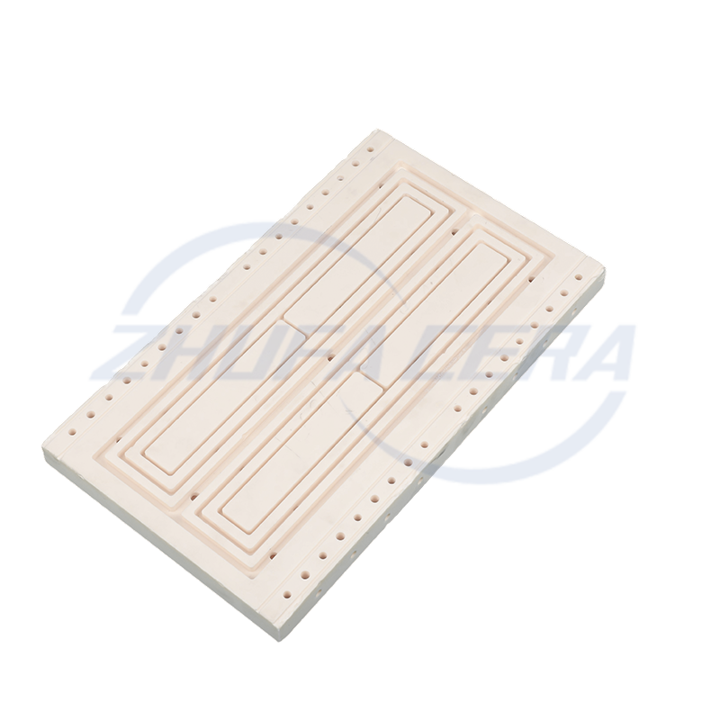 Stor størrelse alumina keramisk plade