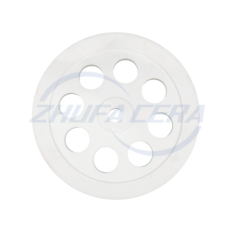 Alumina keramisk perforeret skive