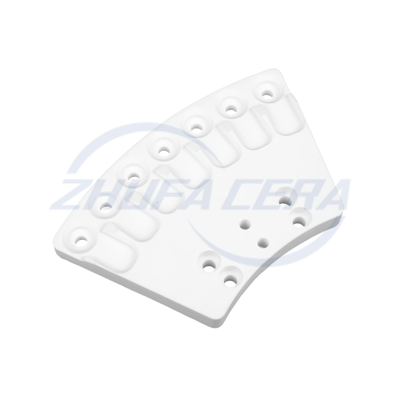 Alumina vifteformede keramiske dele