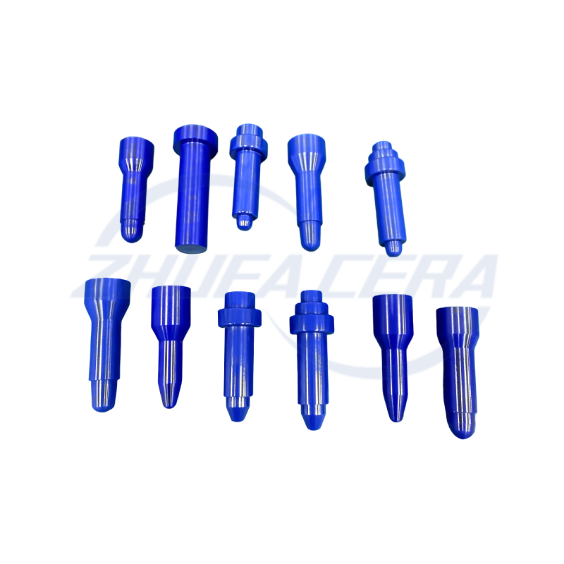 Blå zirconia keramiske positioneringsstift serie produkter